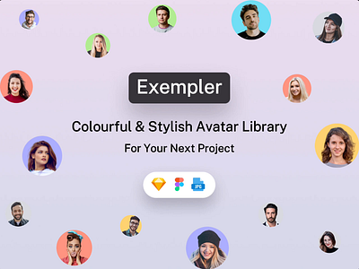 Free avatar library for all admin avatar avatar generator avatar library chart dashboard dashboard uikit faces figma figma uikit free free avatar freebies illustration sketch state uikit users widget