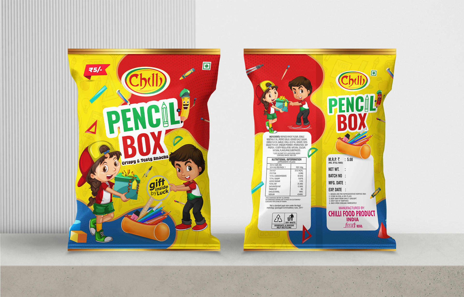 Example of Pouch Packaging Design