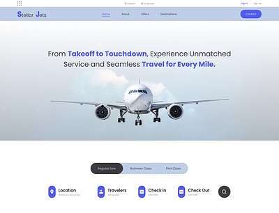 Flight ticket book online animation figma animation figma design ui uiux website design