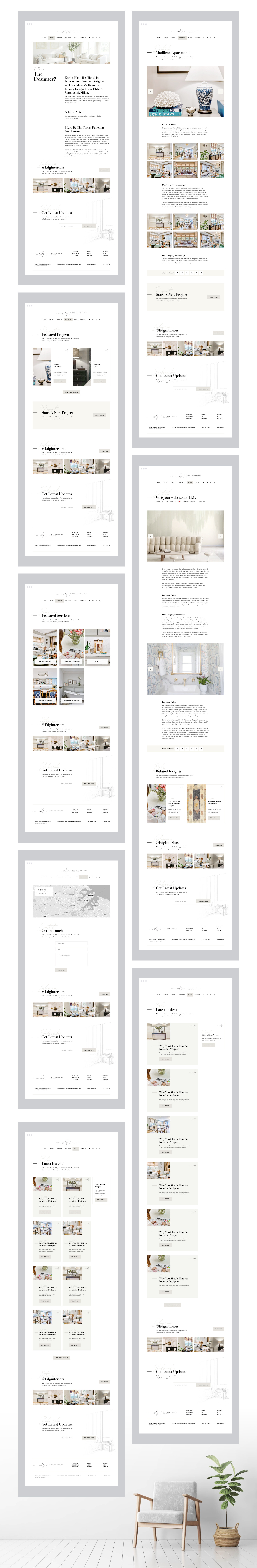 Example of Websites (Design + Dev)