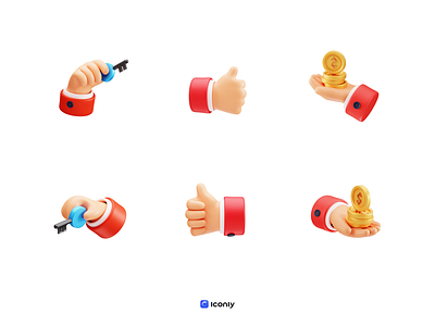 Iconly Pro - 3D hand icons 3d 3d hand 3d icon 3d icons design hand hand icon icon icondesign iconly iconly pro iconography iconpack icons iconset illustration ui