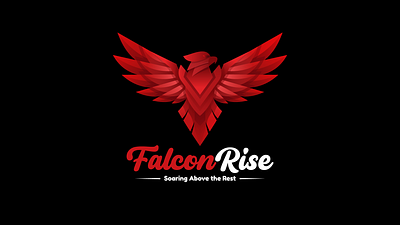 FalconRise Logo Animation animation branding graphic design logo motion graphics