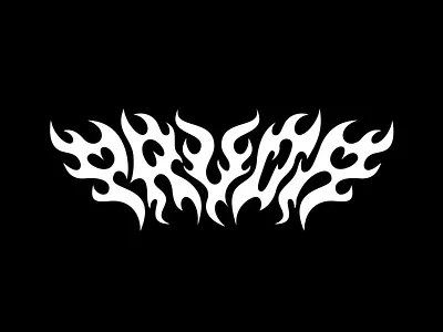 Pryor calligraphy font lettering logo logotype typography vector