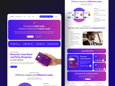 M.Pay website page design banking branding credit card graphic design mobile app money tansfer payment services start up ui ux design web 3.0 website