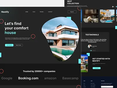Real estate Landing Page Website digitalrealestate dreamhome emperor emperorbrains homebuyers homeforsale househunting housesearch investmentproperty modernliving onlineproperty propertylisting propertyportal realestatemarketing realestatetech realestatewebsite ui uiux ux virtualtours