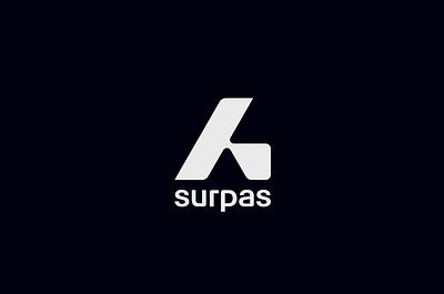 Surpas branding design graphic design illustration logo movement sport brand typography vector