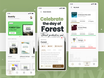 Library App app designs explore fun graphic design latest libraryapp sleek top ui user experience ux
