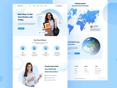 Job Finder app design dashboard design illustration ui ui design ux ux design