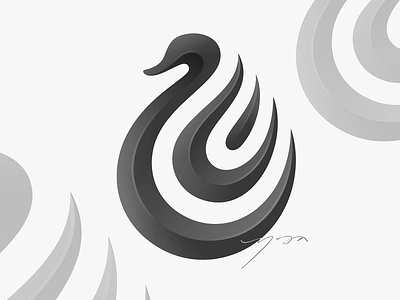 Swan Logo animal beautiful beautiful logo branding duck elegance elegant elegant logo fashion feminine glamour icon jewelry logo luxurious luxury luxury logo simple logo swan symbol