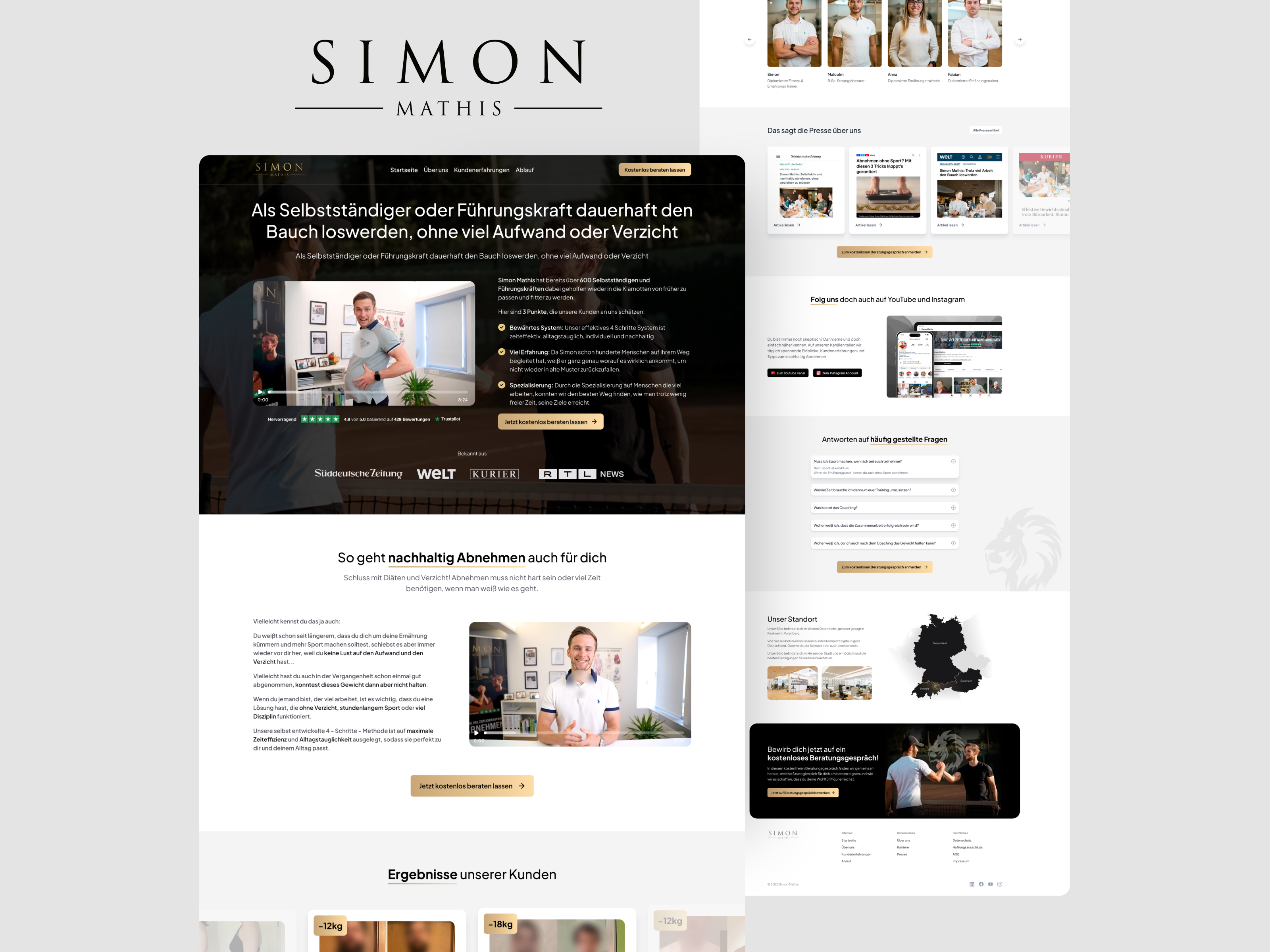 Website Relaunch - Simon Mathis