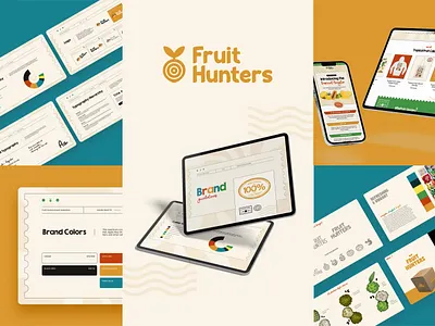 Fruit Hunters Branding Design brand design branding branding design design ecommerce branding design graphic design logo design logos