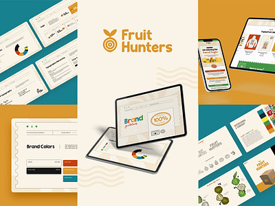 Fruit Hunters Branding Design brand design branding branding design design ecommerce branding design graphic design logo design logos