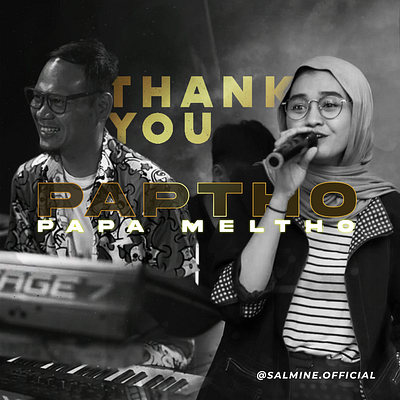 thank you paptho branding graphic design