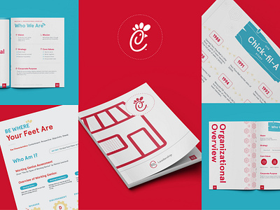 Chick-Fil-A Training Manual Design design graphic design pdf pdf design print print design