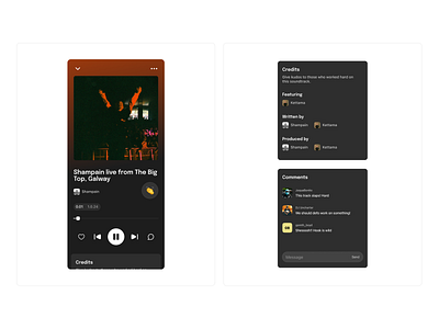 Music Player design music music app
