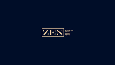 ZENAIDA agency architecture branding design grid interior lettering logo logotype monogram type typography vector zen
