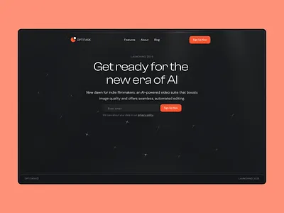 Ai Web ai ai langing page ai web landing page ui ui ux website design