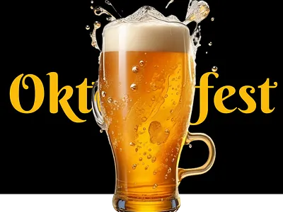 Oktoberfest beer cool design fun graphic design oktoberfest ui ux vector website yellow