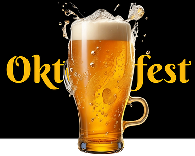 Oktoberfest beer cool design fun graphic design oktoberfest ui ux vector website yellow