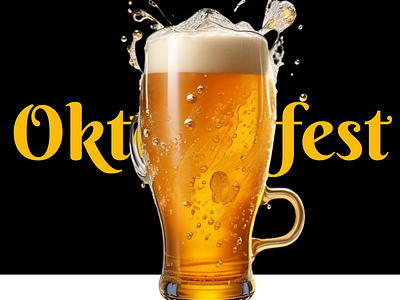 Oktoberfest beer cool design fun graphic design oktoberfest ui ux vector website yellow