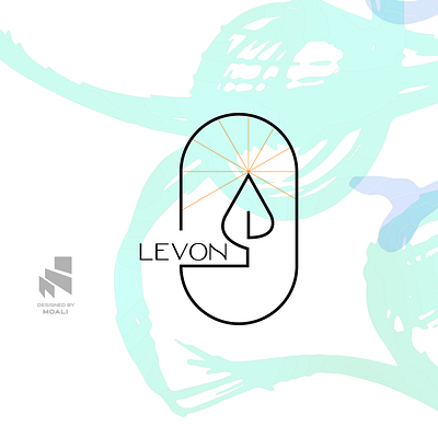 LEVON asia branding candle design flat design freelance graphic design illustration lineart logo logo design minimal minimal design shop