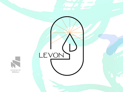 LEVON asia branding candle design flat design freelance graphic design illustration lineart logo logo design minimal minimal design shop