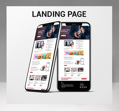 Landing Page Design