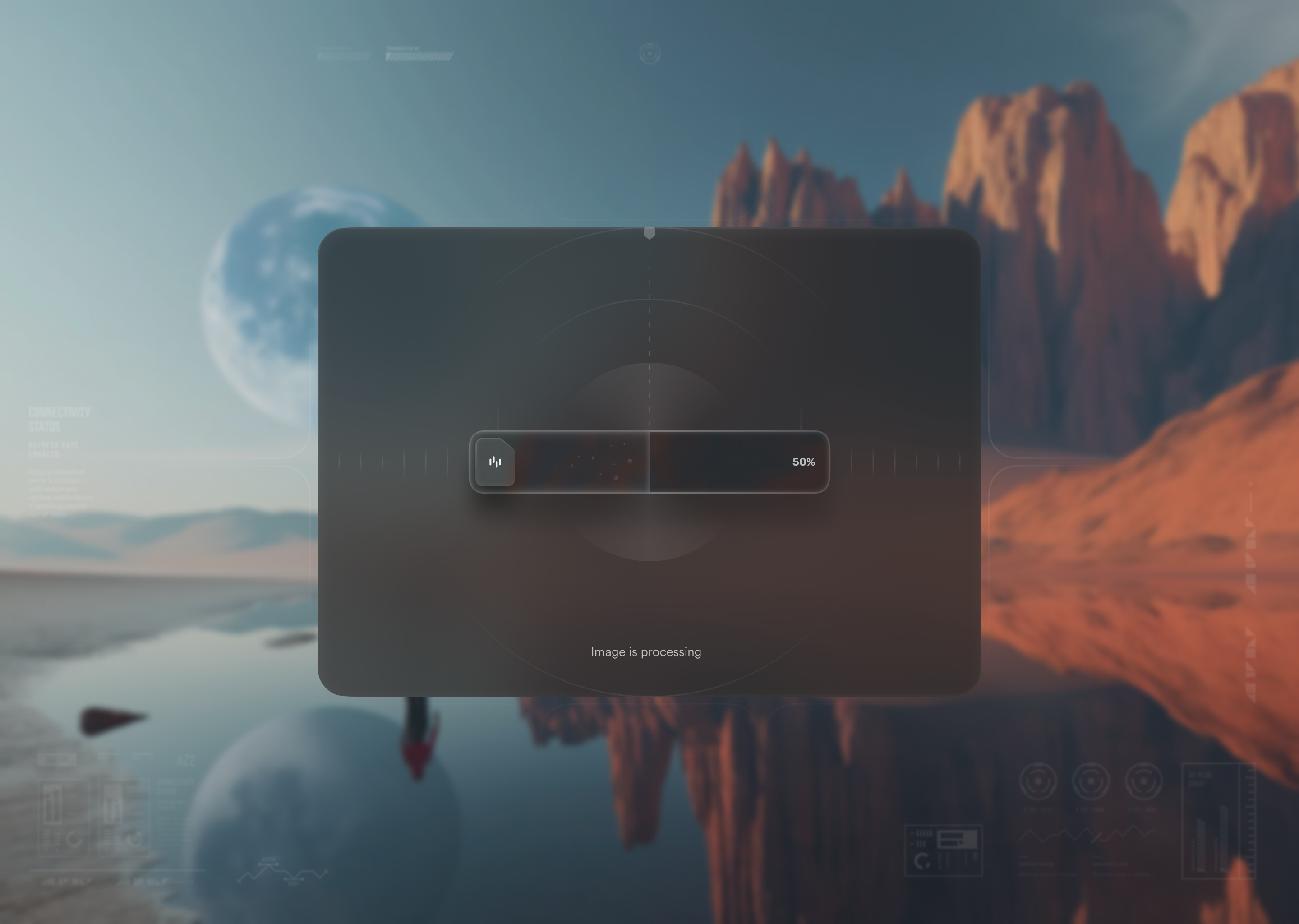 Image is processing clean illustration minimal ui ui design ux ux design web design