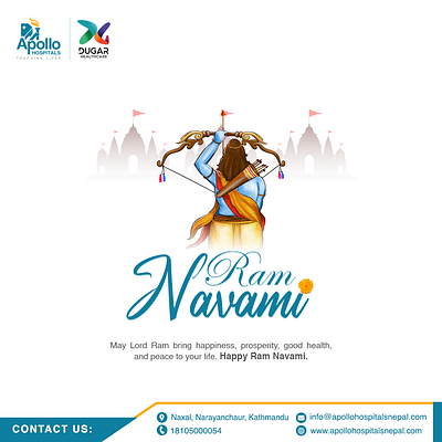 Ram Navami Wish graphic design socialmediapost wishes