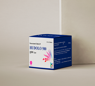 Paracetamol Box Design design medicine mockup packagedesign