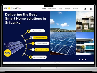 UI Design for a tech company website figma logo ui