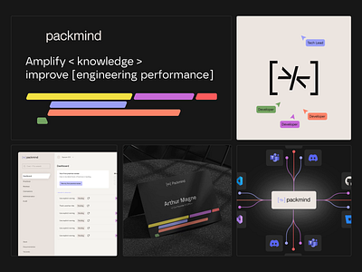 Packmind Rebranding animation branding dark mode dev github graphic design knowledge logo motion product renaming ui ux website