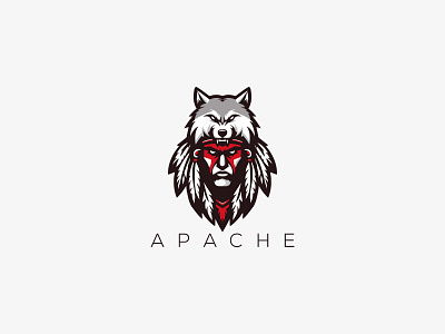 Apache Logo apache apache design apache logo apache logo design apache vector apache vector logo apache vector logo design apaches apaches logo red india logo red indian