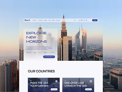Flying - Web-platform redesign - Move To graphic design logo ui