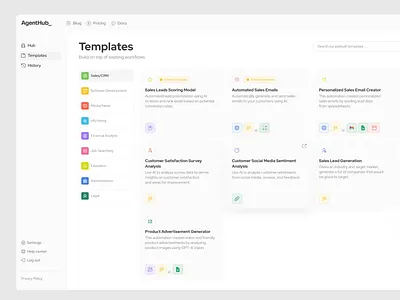 Web App Design for SaaS app clean interface clean ui design icons interface saas startup ui ux web app