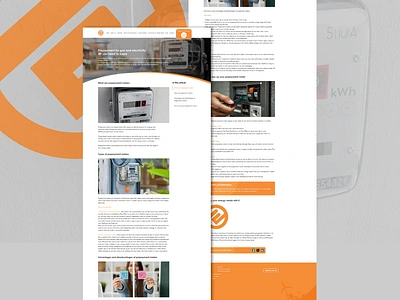 E Blog Page. blog prepayment meter smart meter ui ux