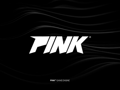 Pink® - Typography Logo Design brand logo branding design graphic design illustration logo logo design logo mark logotype minimal minimalist typography