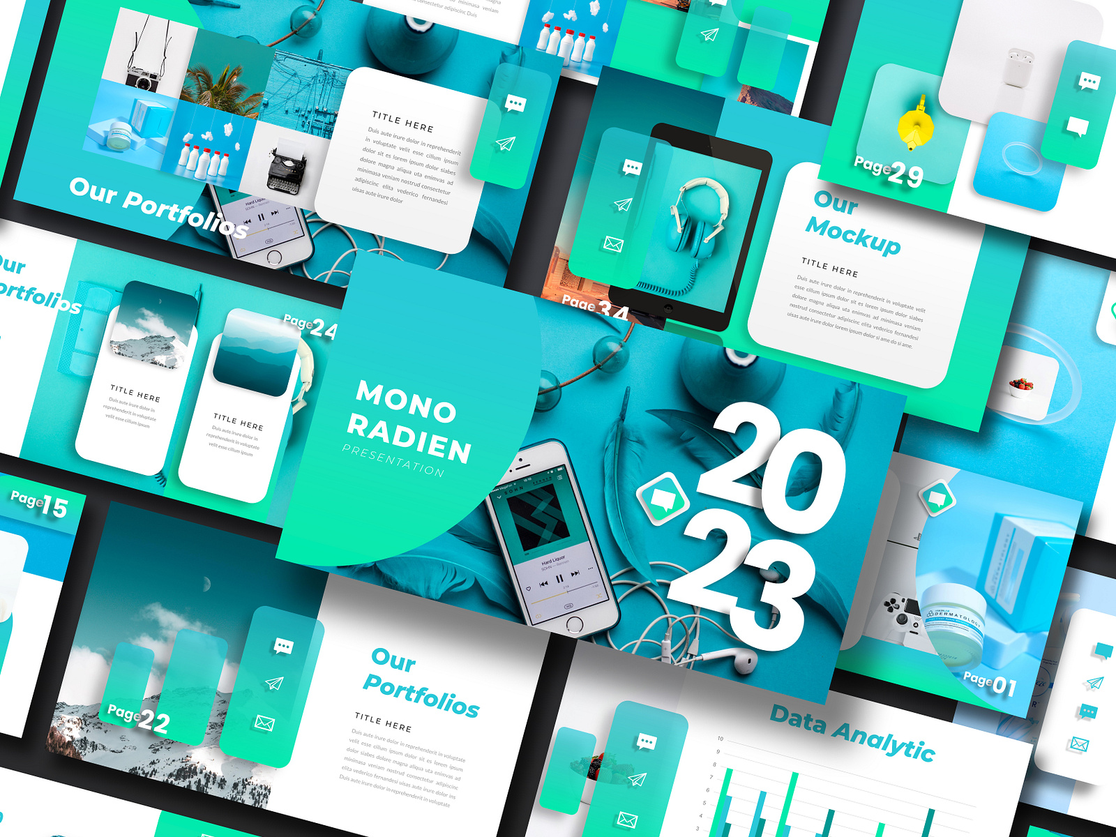 Presentation Template by Lanterby on Dribbble Presentation Template by Lanterby on Dribbble