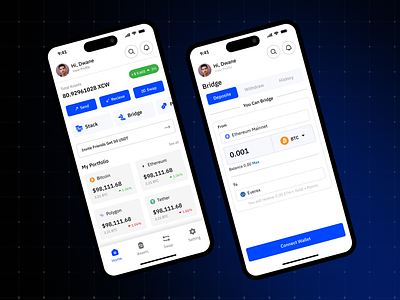 Bitcoin Swapping and Exchange App UI Kit app ui app ui kit bitcoin exchange app blockchain btc crypto crypto swap cryptocurrency exchange figma figma design swapping ui ui kit