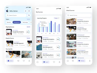 E learning Mobile App 3d animation appdesign appui branding e learning mobile app graphic design interfacedesign logo mobileapp mobiledesign mobileui motion graphics ui uiinspiration uiux userexperience uxdesign