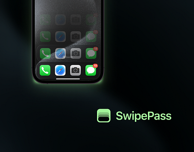 SwipePass Wallet for Apple appdesign apple concept conceptdesign experiencedesign interaction interactiondesign payment paymentmethods productdesign servicedesign ui uiux ux uxdesign widget