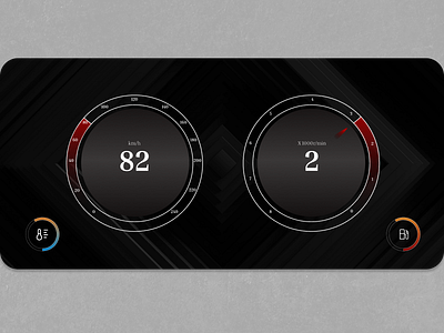 Daily UI Challenge #34 - Automotive Interface automotive interface daily ui daily ui challenge graphic design interface ui