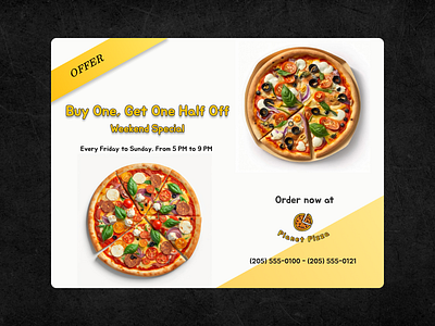 Daily UI Challenge #36 - Special Offer challenge daily ui daily ui challenge design graphic design interface offer order pizza specisl offer ui