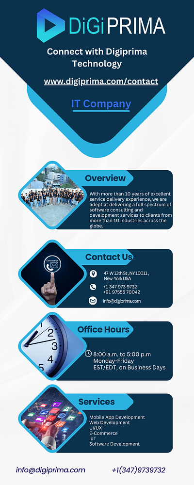 Connect with Digiprima connect with us contact us ui ux expertise web3 services