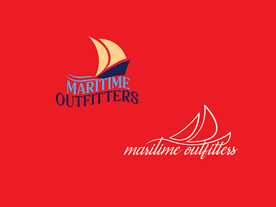 Logo for a Sailing Merch Brand branding graphic design logo