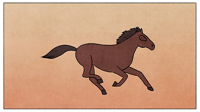 Hermes animation branding digital art fashion graphic design hermes horses illustrations luxury motion graphics