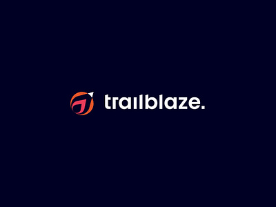 trailblaze branding clean crypto design fire grid identity ido launch launchpad lettering logo minimal simple space vector