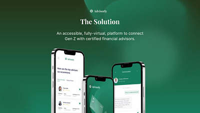 Advisorly advisor app banking design finance mobile ui