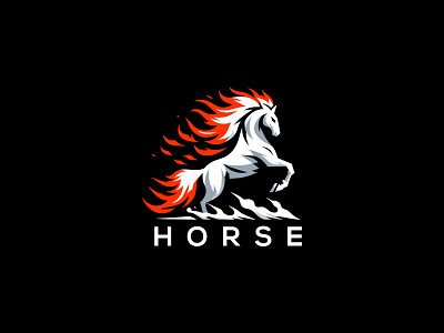 Horse Logo fire horse fire logo horse horse logo horse logo design horses horses logo logo design top horse logo