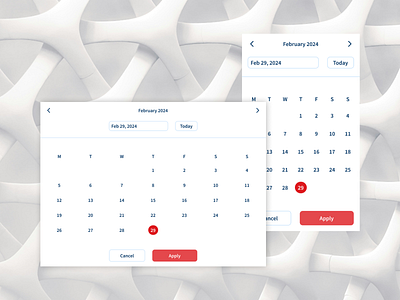 Responsive Date Picker ui